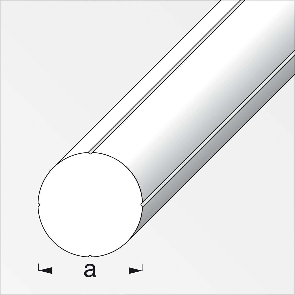 MyTool Rundstange 15,5 mm 1m blank Bild 2