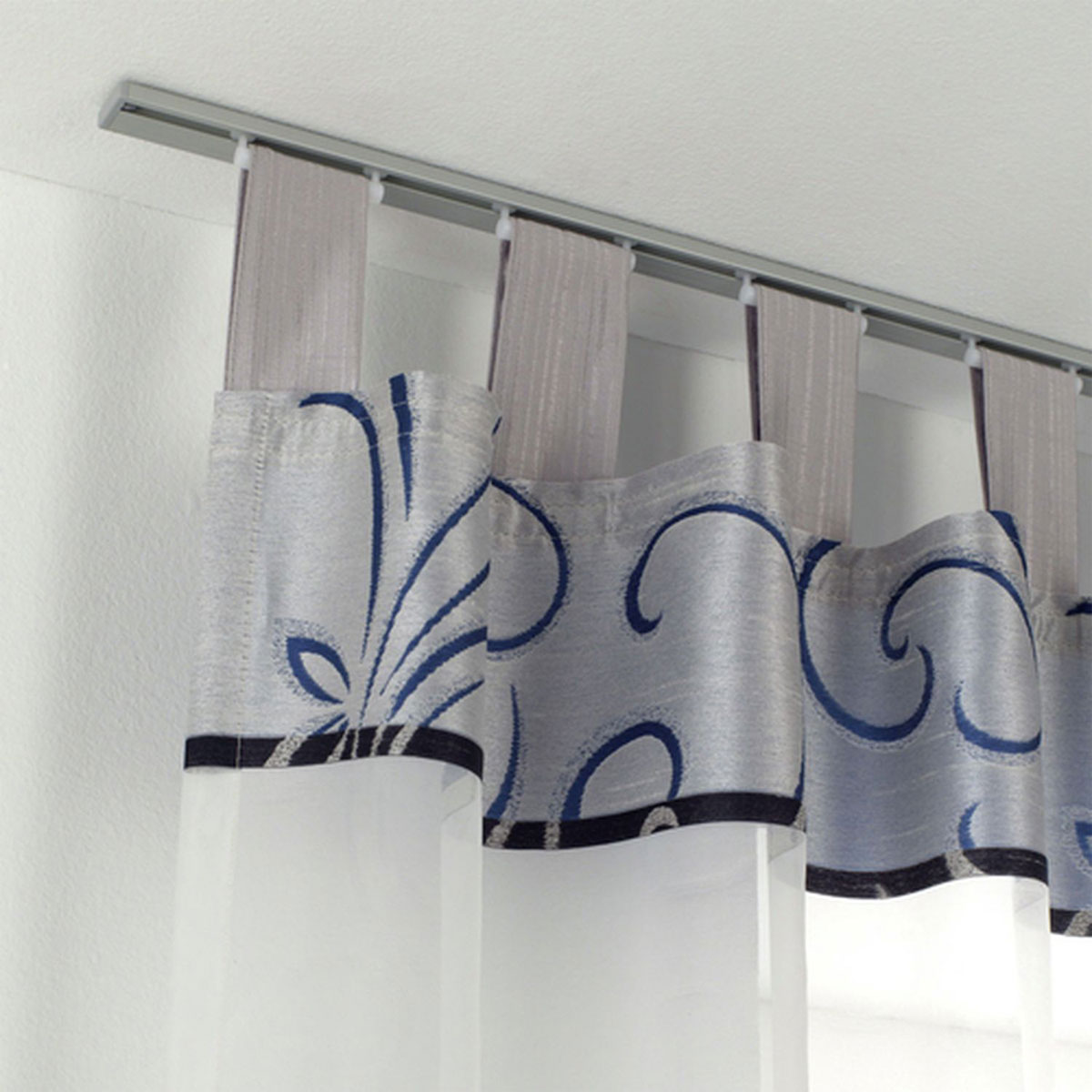 Gardinia Schlaufengleiter 5 cm weiß Bild 3