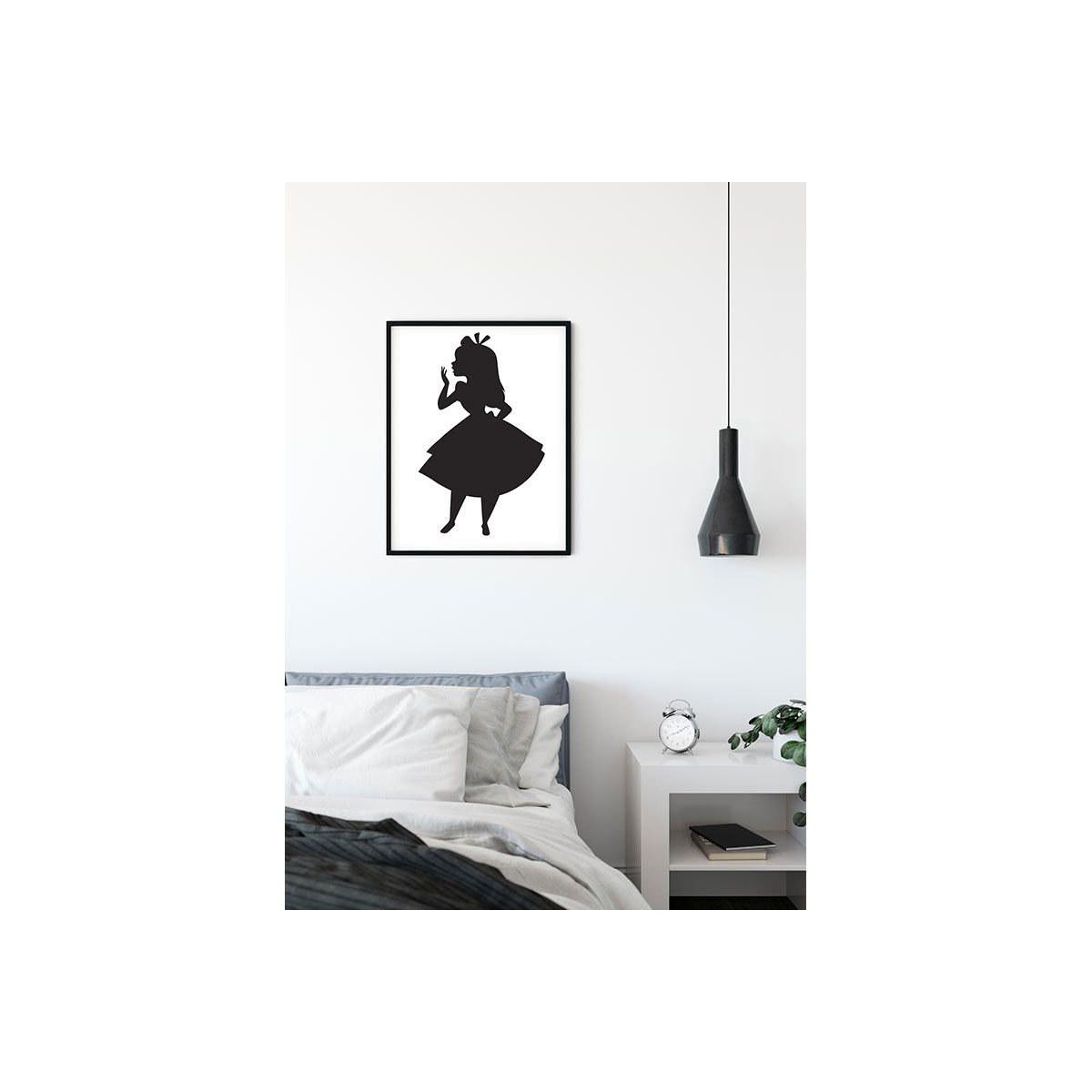 Komar  Wandbild Alice Silhouette 40x50 cm Bild 4