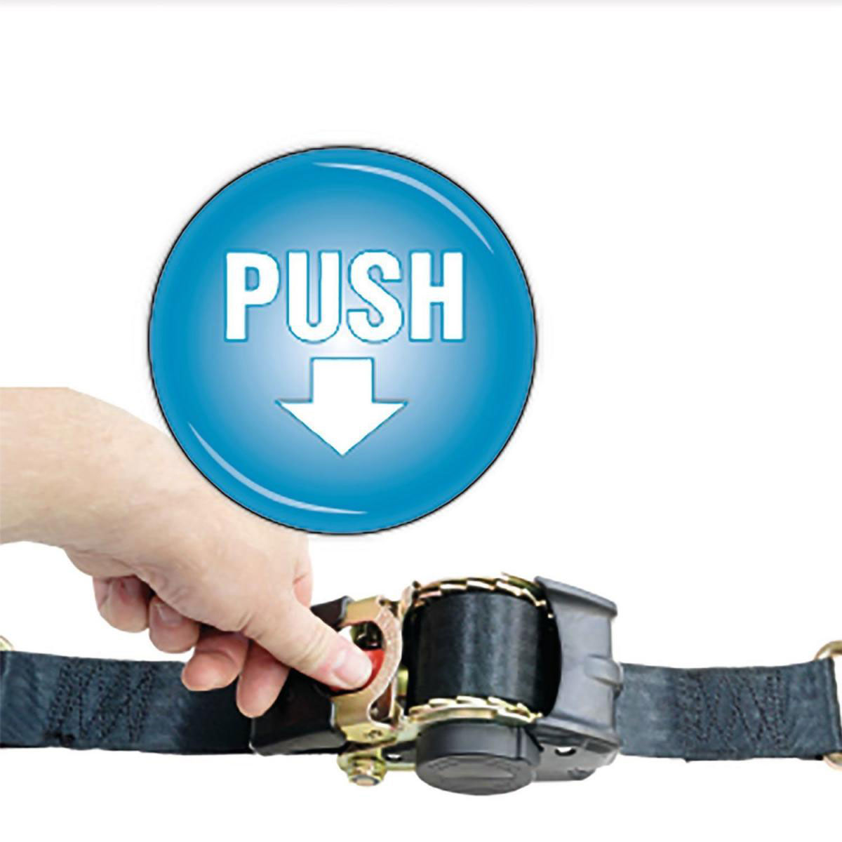 Connex Zurrgurt Auto 25 mm x 3 m PES 600 kg R+H Bild 3