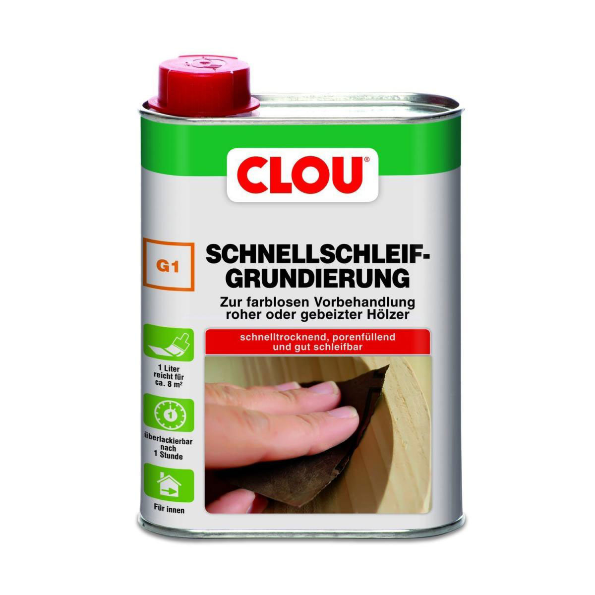 Clou G1 Schnellschleif-Grundierung 250 ml