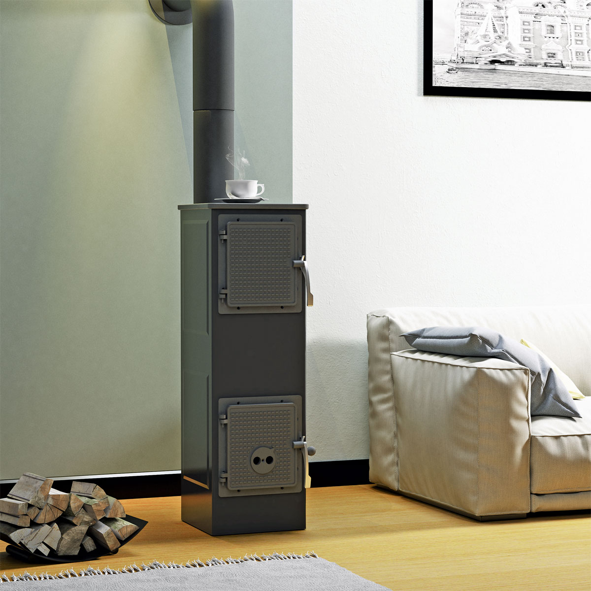 Werkstattofen Helsinki Bild 3