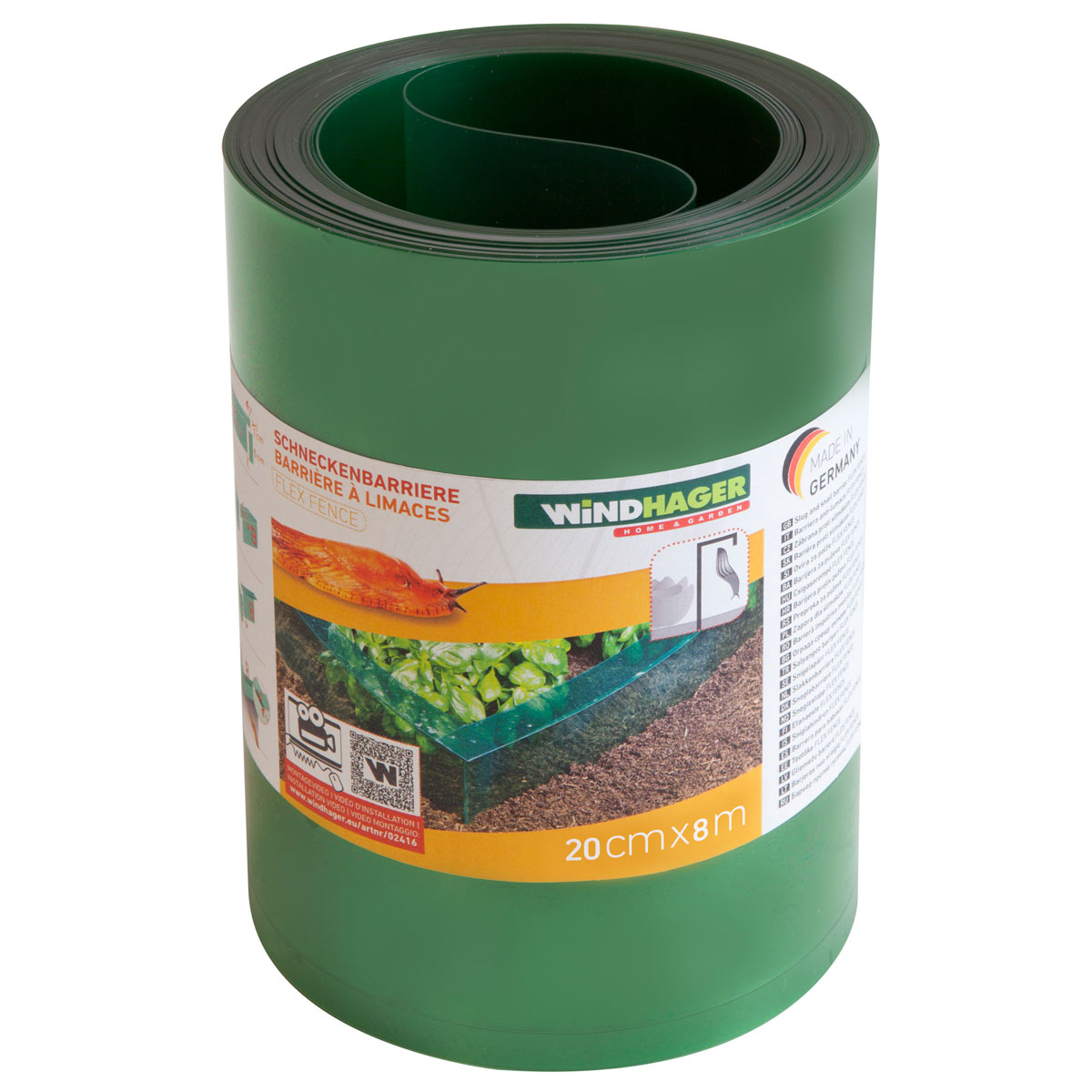 Schneckenbarriere PET 20 cm x 8 m