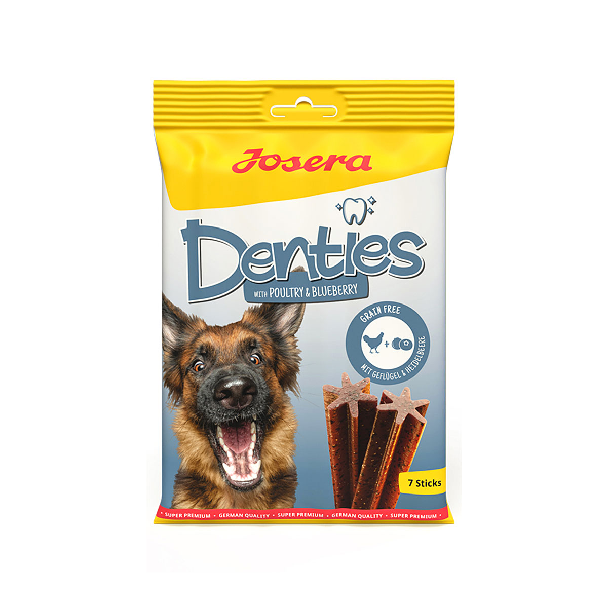 Josera Hundesnack Denties mit Pute & Blaubeere 180 g