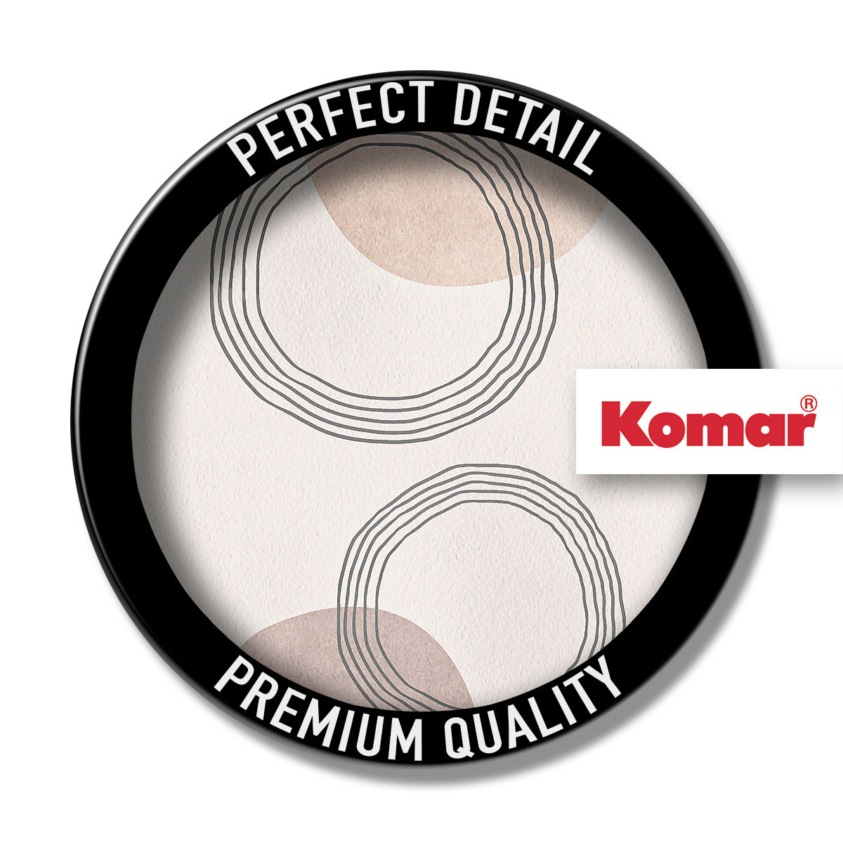 Komar  Wandbild Line Art Circles 40x50 cm Bild 3