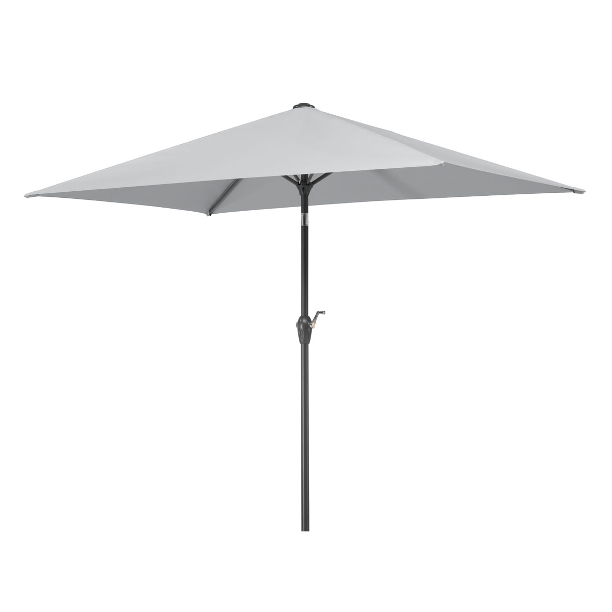 Schneider Schirme Sonnneschirm Bilbao 210 x 130 cm silbergrau Bild 2