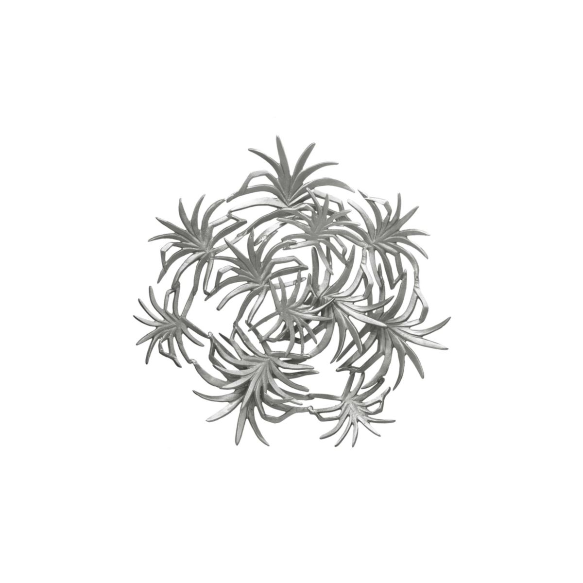 Wanddeko Domizil 425 silber