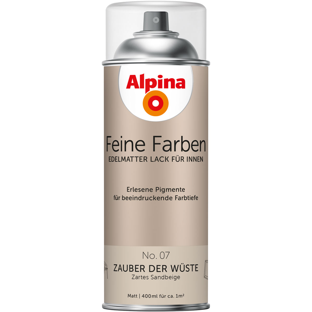 Alpina  Buntlack Feine Farben Sprühlack No 07 Zauber der Wüste edelmatt 400ml