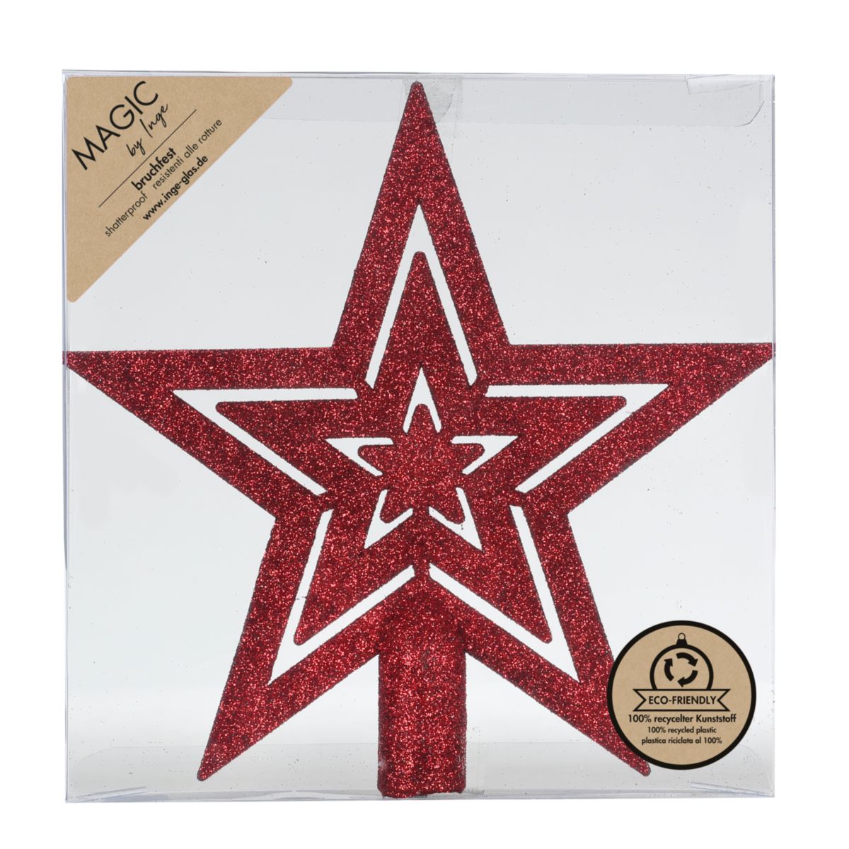 Sternspitze 19cm Morello Cherry Red