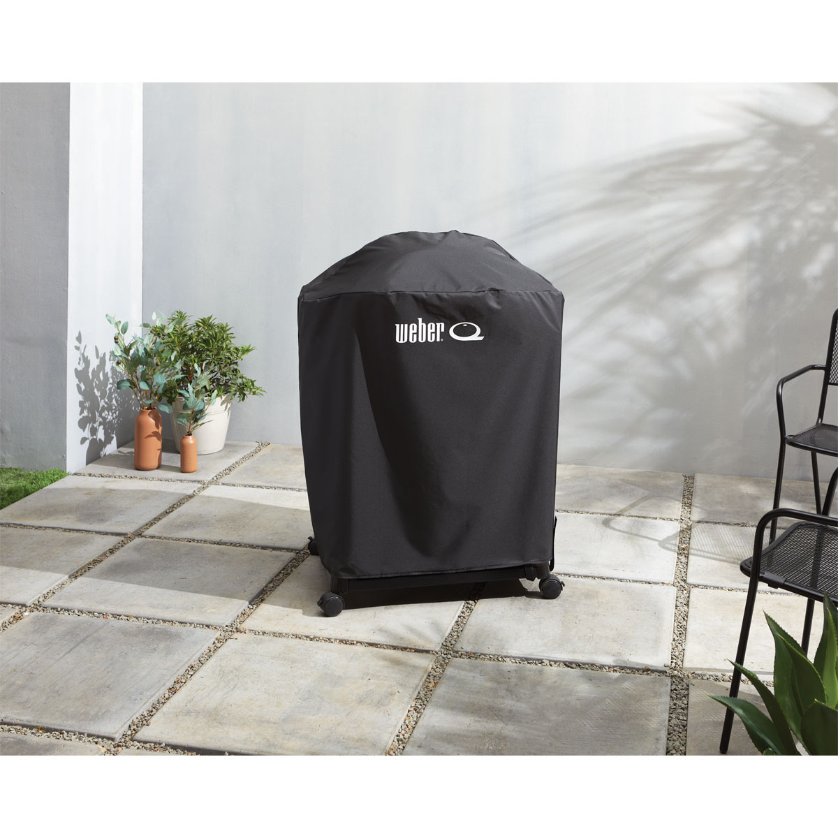 Weber  Premium Abdeckhaube für Q1000 und 2000N Serie mit Stand oder Rollwagen Bild 4