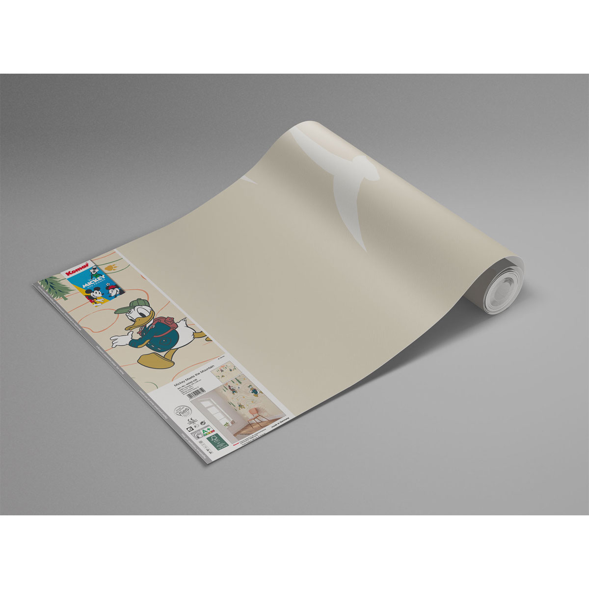 Komar  Vlies Fototapete Mickey Meets the Mountain 300x280 cm Bild 4