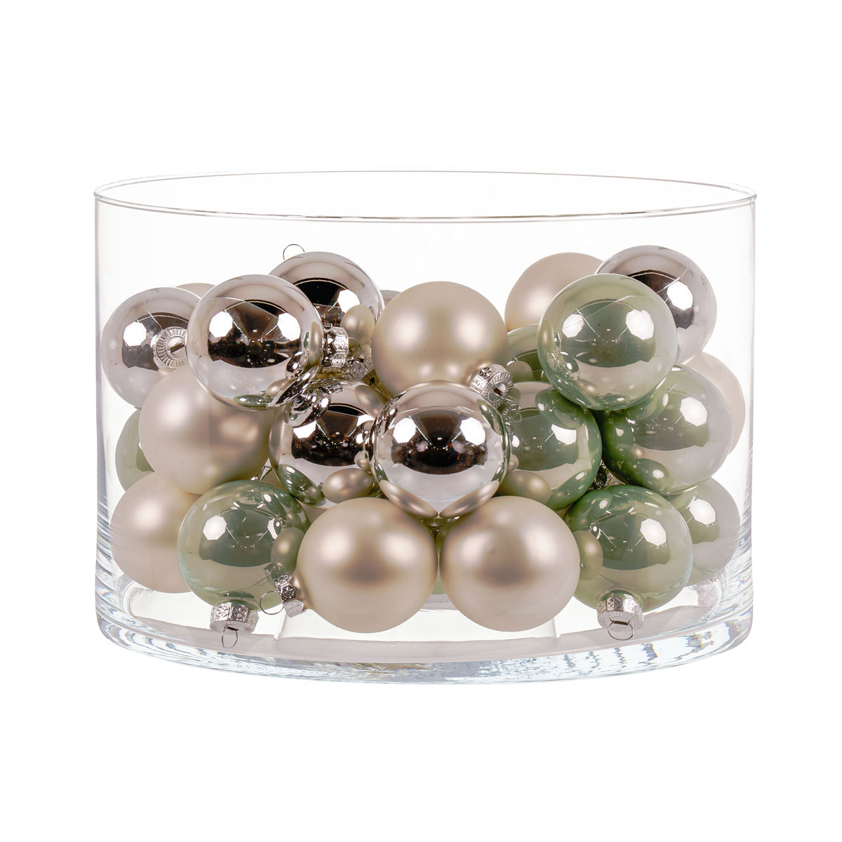 Ambientis Glaskugeln 4,5 cm salbei Mix Bild 1