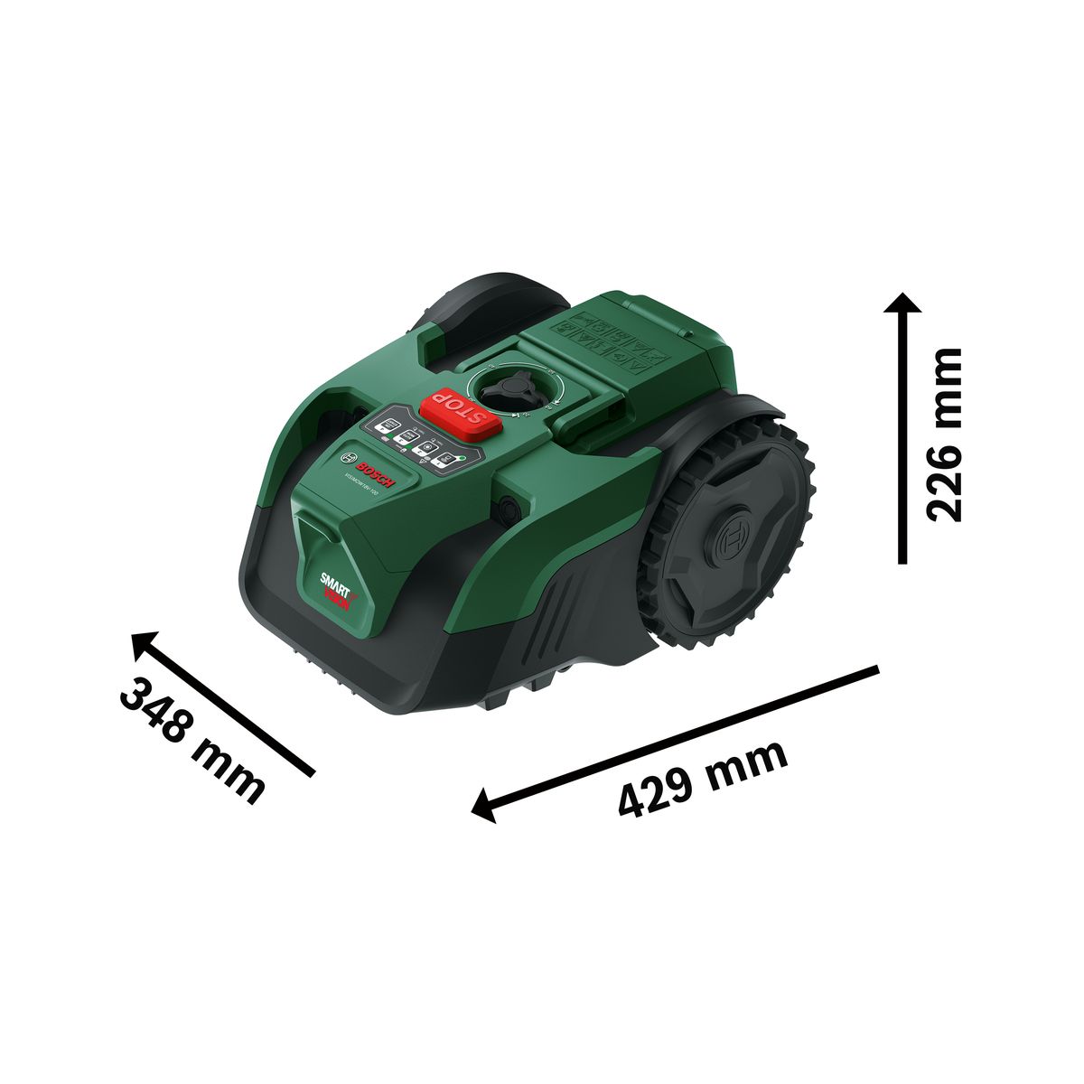 Autonomer Rasenmaeher VisiMow 18V-10018V/4,0 Ah, inkl. Akku und Ladegeraet Bild 4