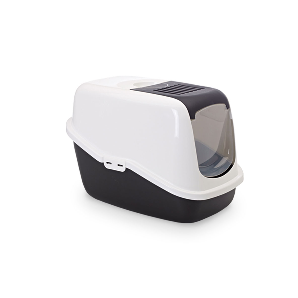 Katzentoilette Nestor schwarz 56 x 39 x 38,5 cm