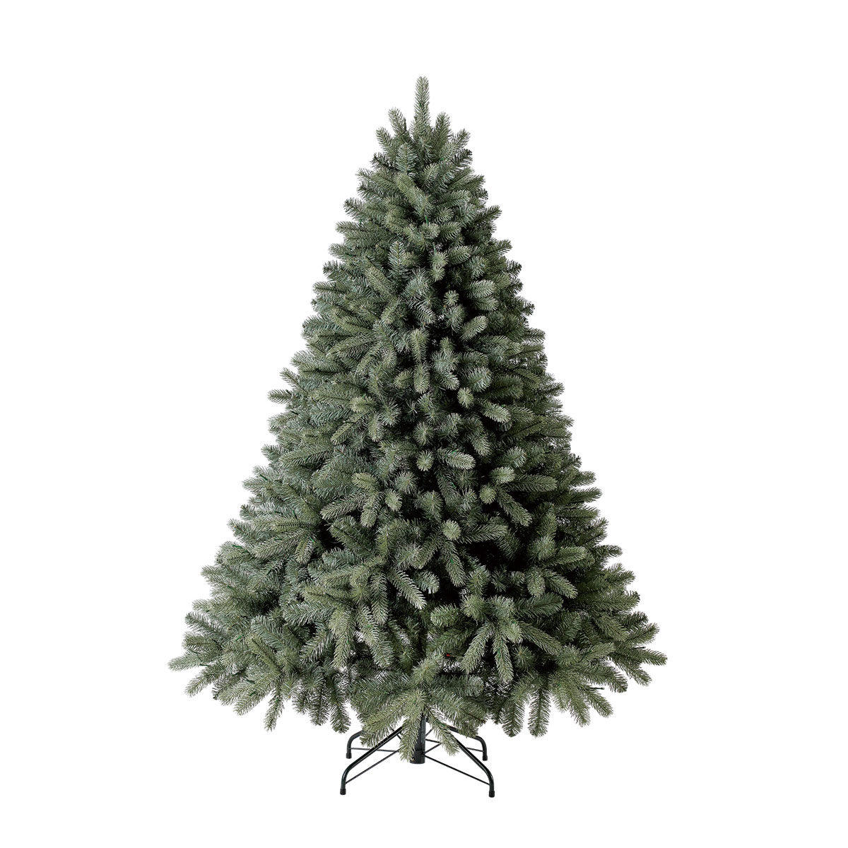 Evergreen Künstlicher Weihnachtsbaum Vermont Fichte inkl. LEDs 129x180cm Grün Bild 1