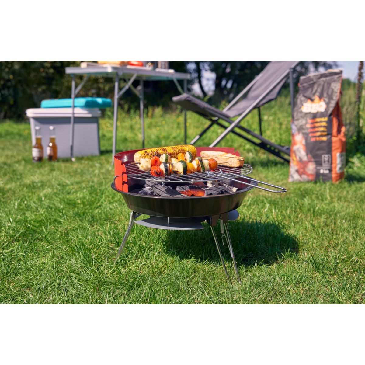 Rothmann Holzkohlegrill 3-Bein-Gestell Bild 2