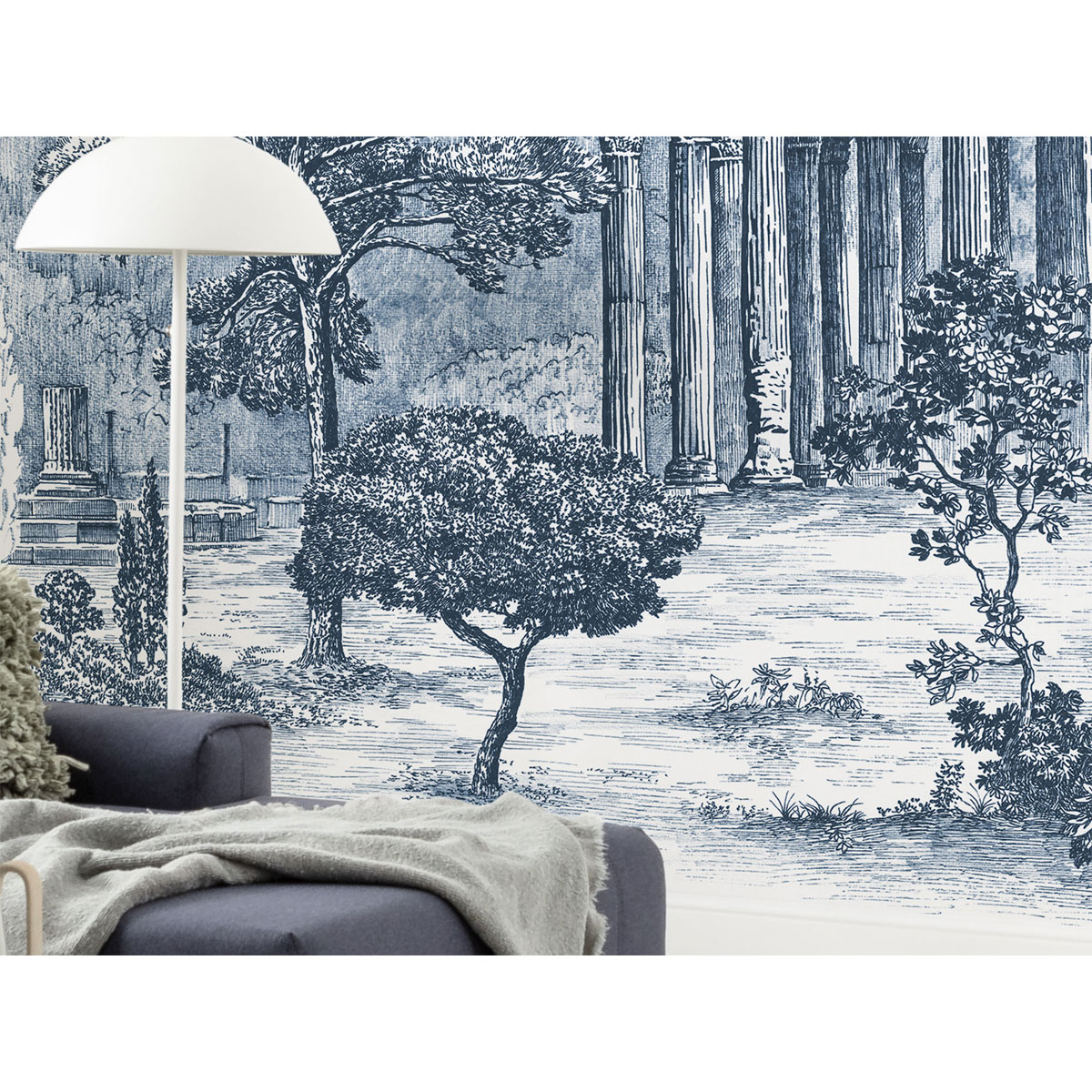 Komar  Vlies Fototapete Ruins 400x250 cm Bild 10