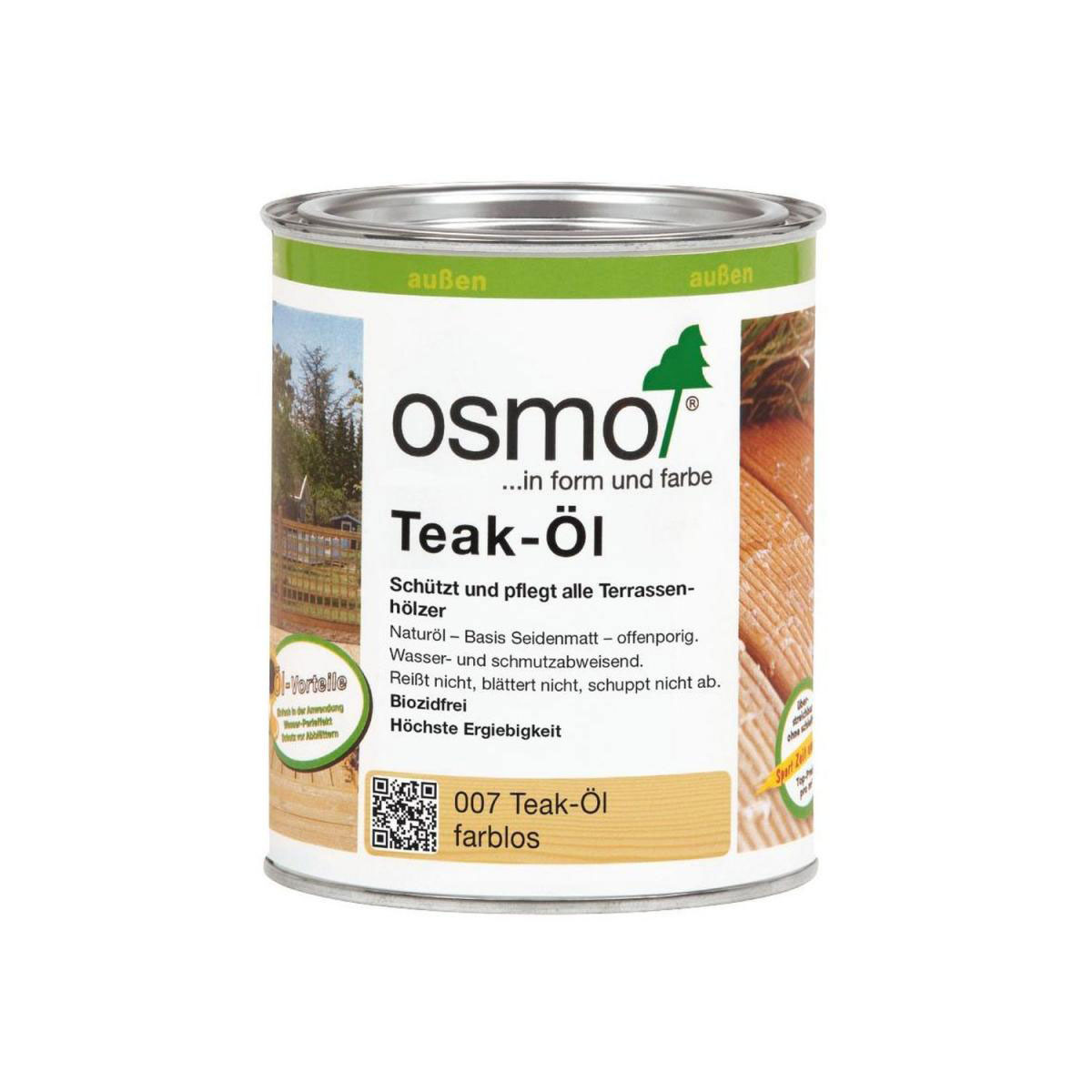 Osmo Teak-Öl farblos 0,375 L Bild 2