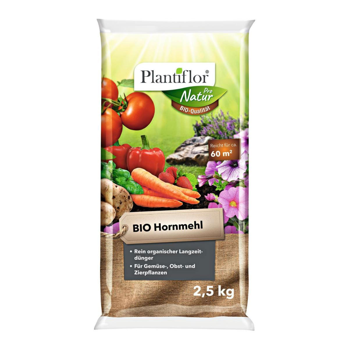 Plantiflor BIO Hornmehl 2,5 kg Bild 1