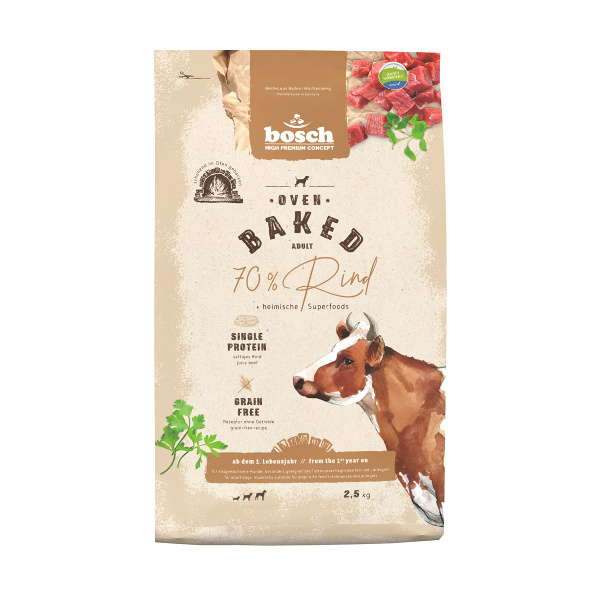 bosch high premium concept Oven Baked Rind 800g