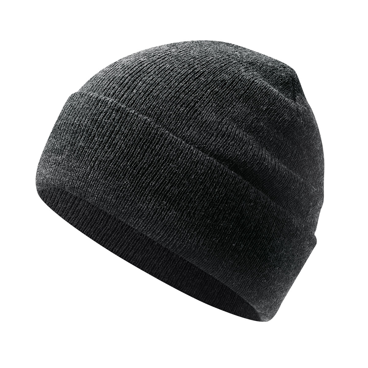 Scheibler Strickmütze Basic grau Einheitsgröße