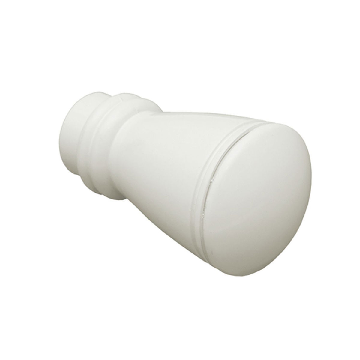 Gardinia Endstück Chicago Siro für Durchmesser 20 mm weiß Bild 1