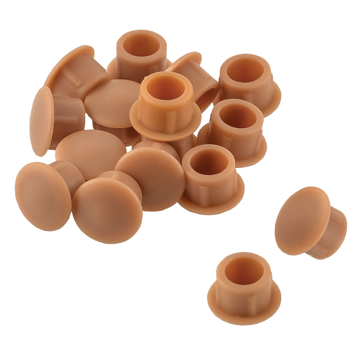 Suki Abdeckkappe Kunststoff Durchmesser 4 mm buche 20 Stück Bild 3