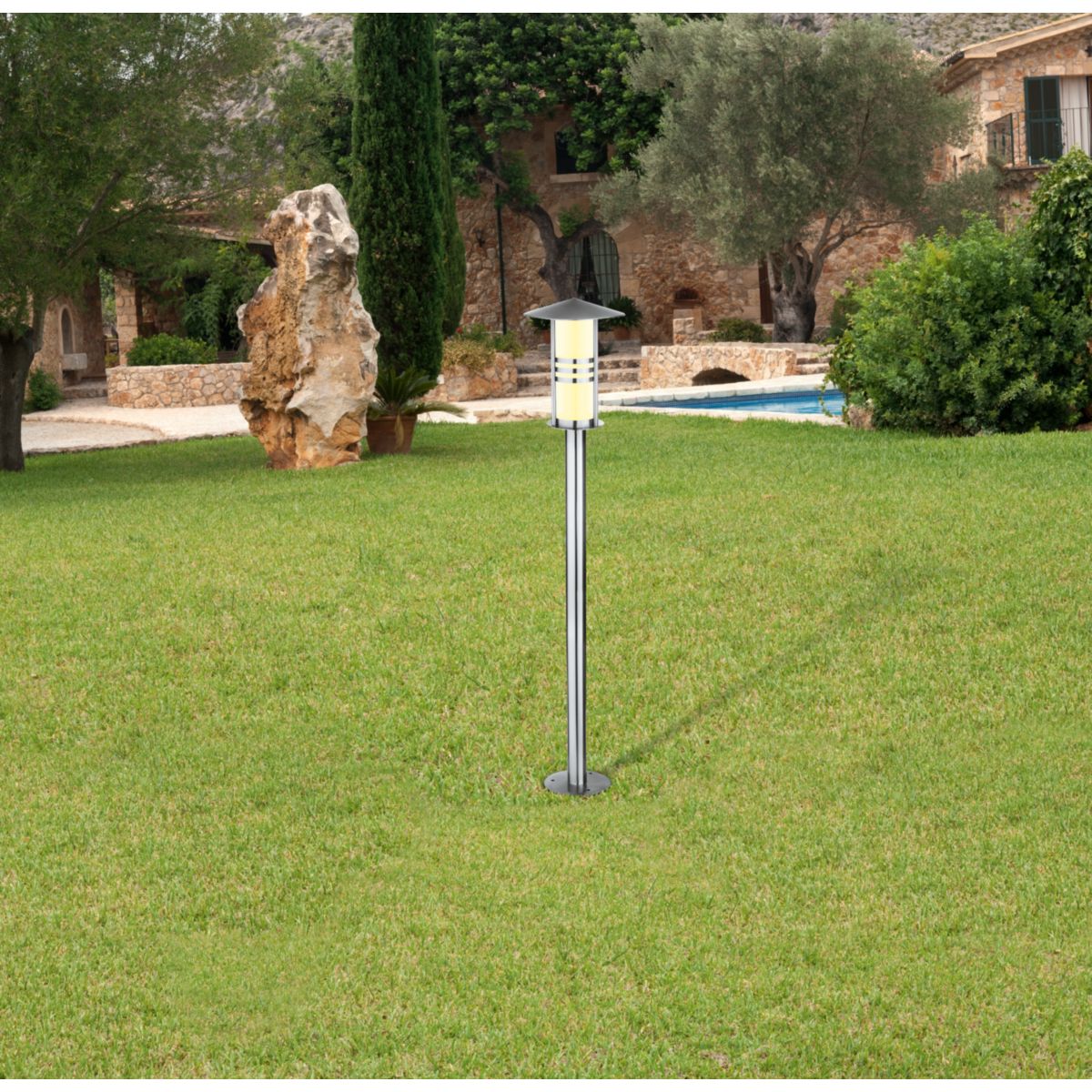 Flector Garten Wegeleuchte Tarifa silber Bild 2