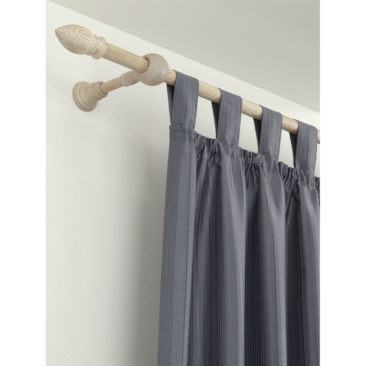 Gardinia Gardinenstange Country 240 cm Durchmesser 25 mm catsell-eiche Bild 3