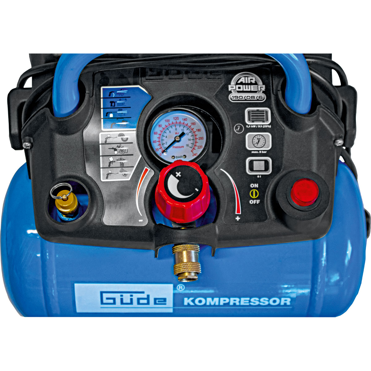 Güde Kompressor Airpower 190/08/6 Bild 3