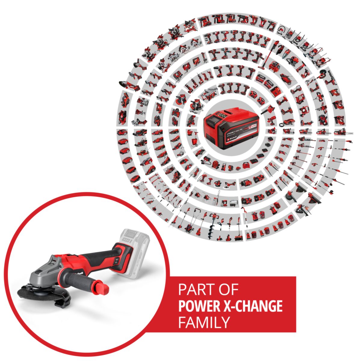 Einhell Akku-Winkelschleifer AXXIO 18/115 Q Bild 11