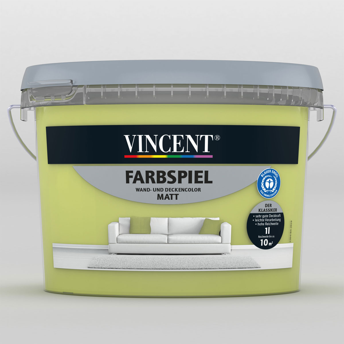 Vincent Farbspiel Limone matt 1 L