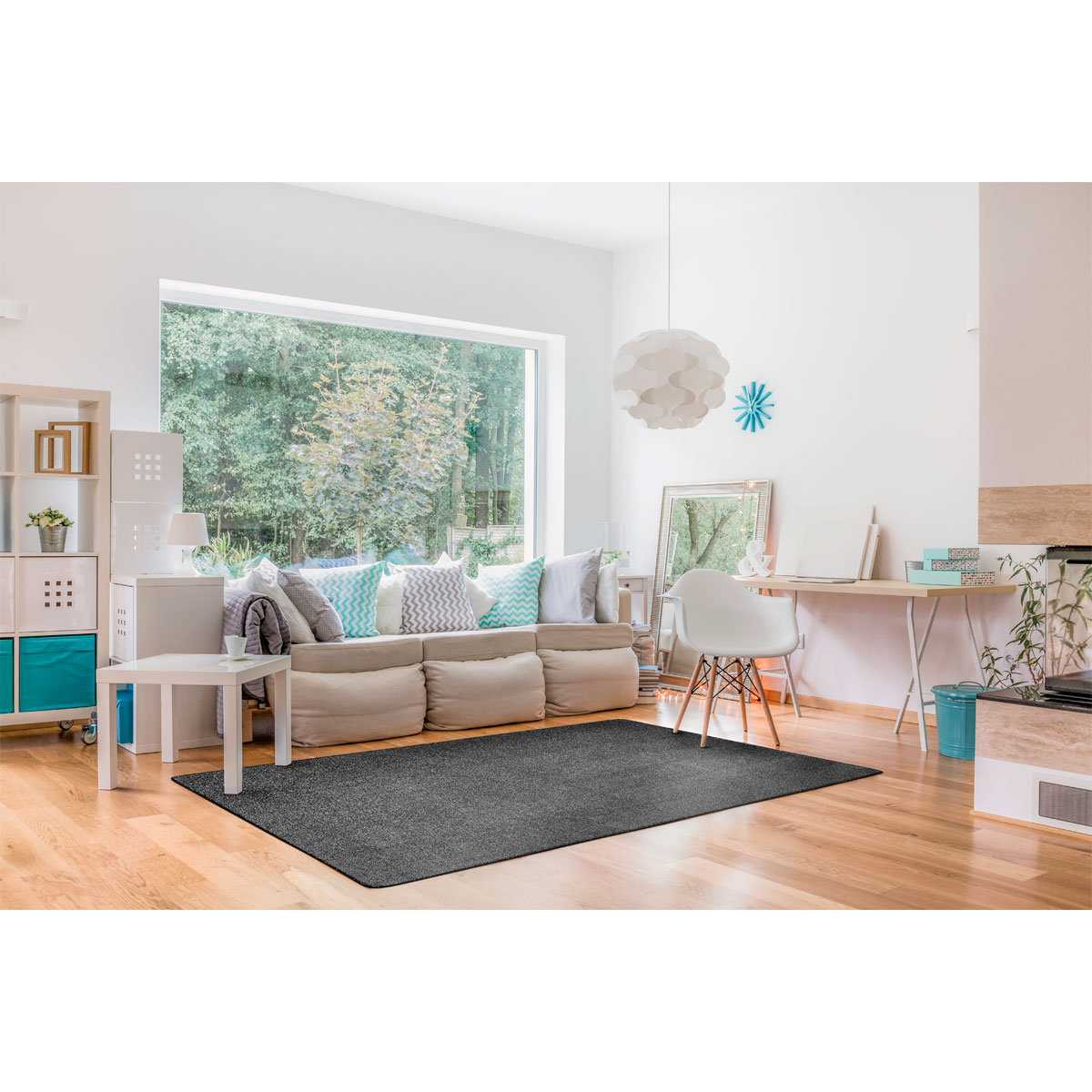 andiamo  Teppich Parla stahlgrau 120 x 160 cm Bild 9