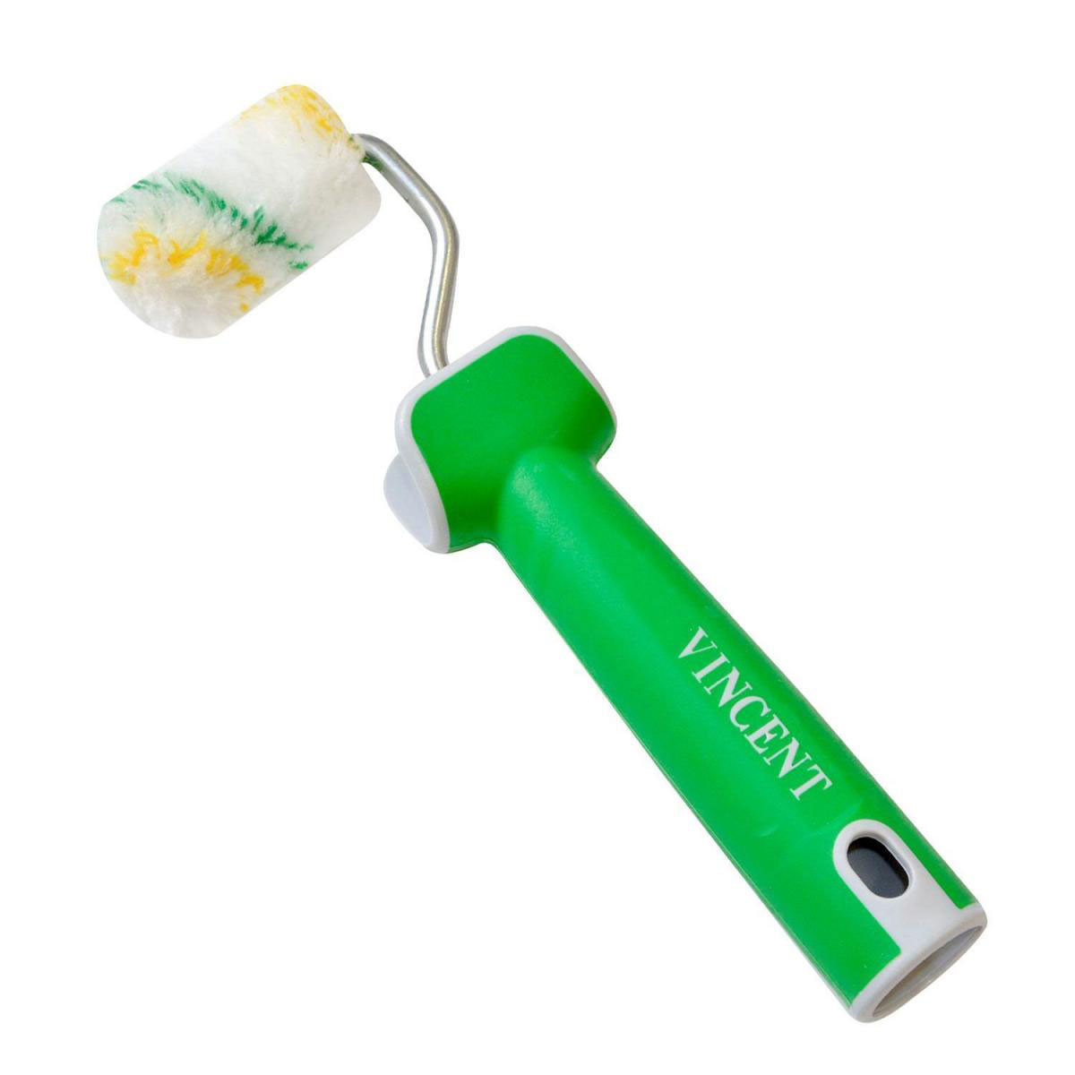 Vincent Plüschroller 5 cm grün/gelb