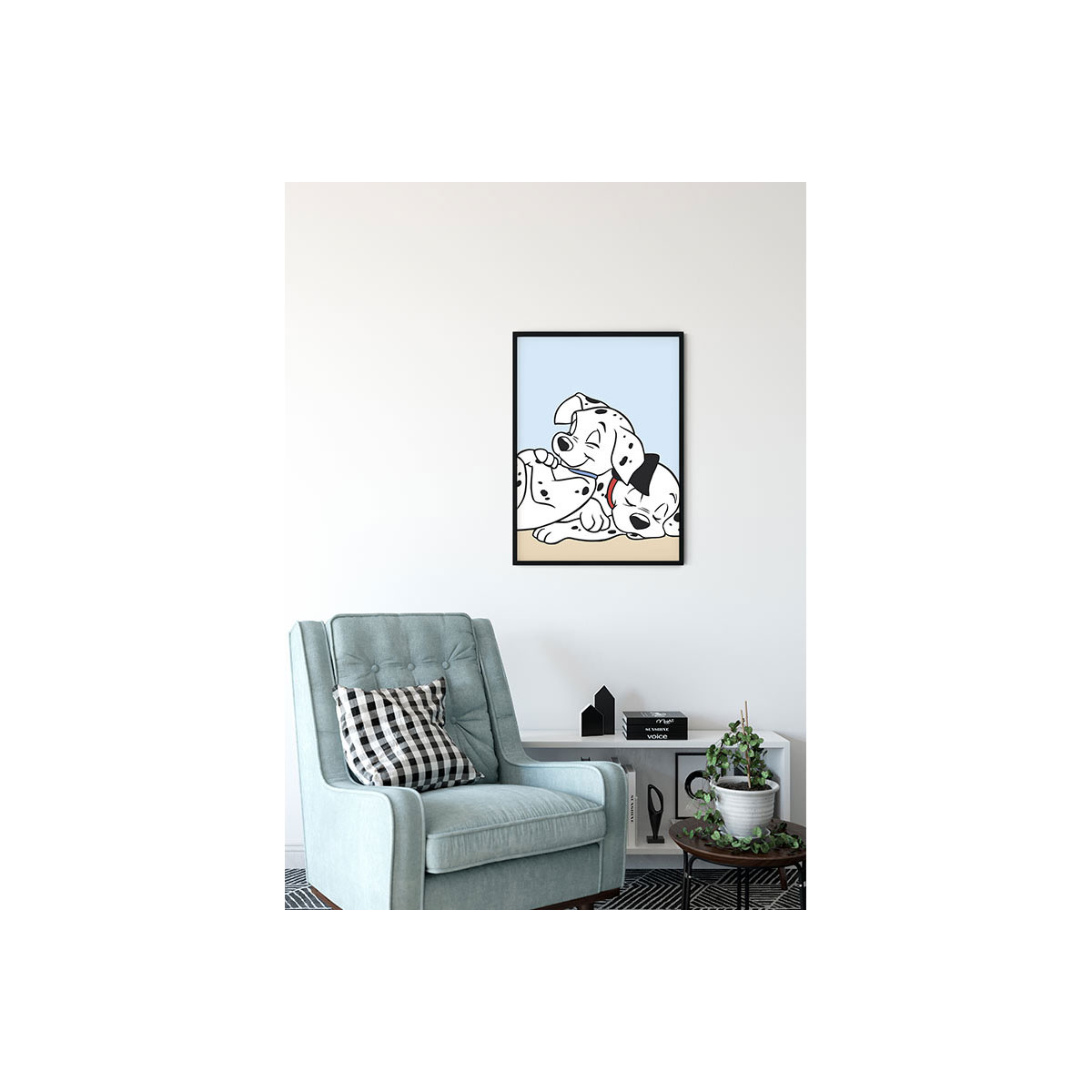 Komar  Wandbild 101 Dalmatiner Cuddle 40x50 cm Bild 7