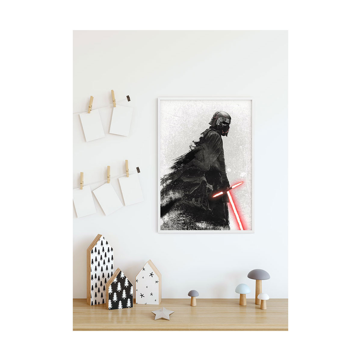 Komar  Wandbild Star Wars EP9 Kylo Vader Shadow 50x70 cm Bild 5