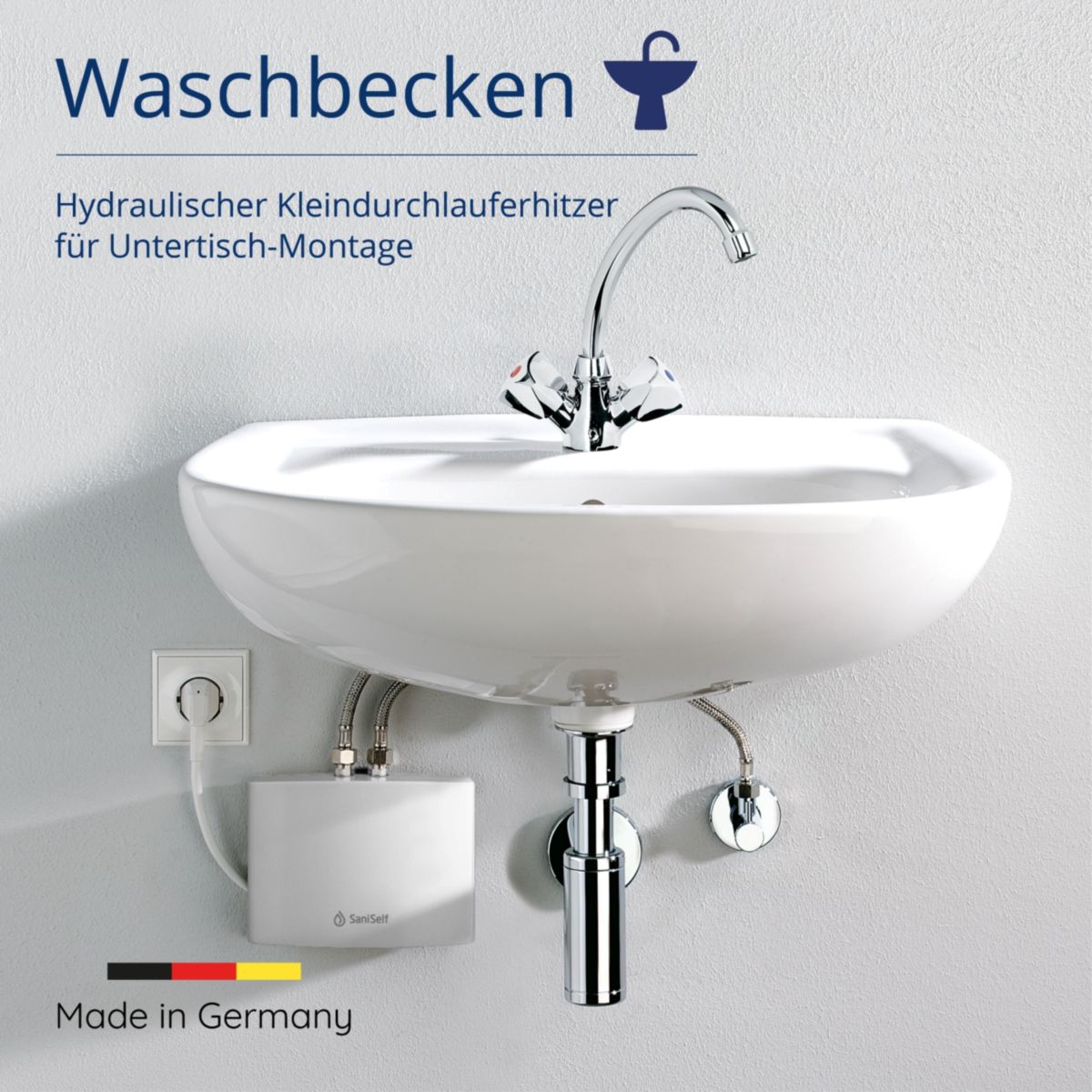 Kleindurchlauferhitzer KD 3,5 kW 2 l Durchflussmenge Bild 2