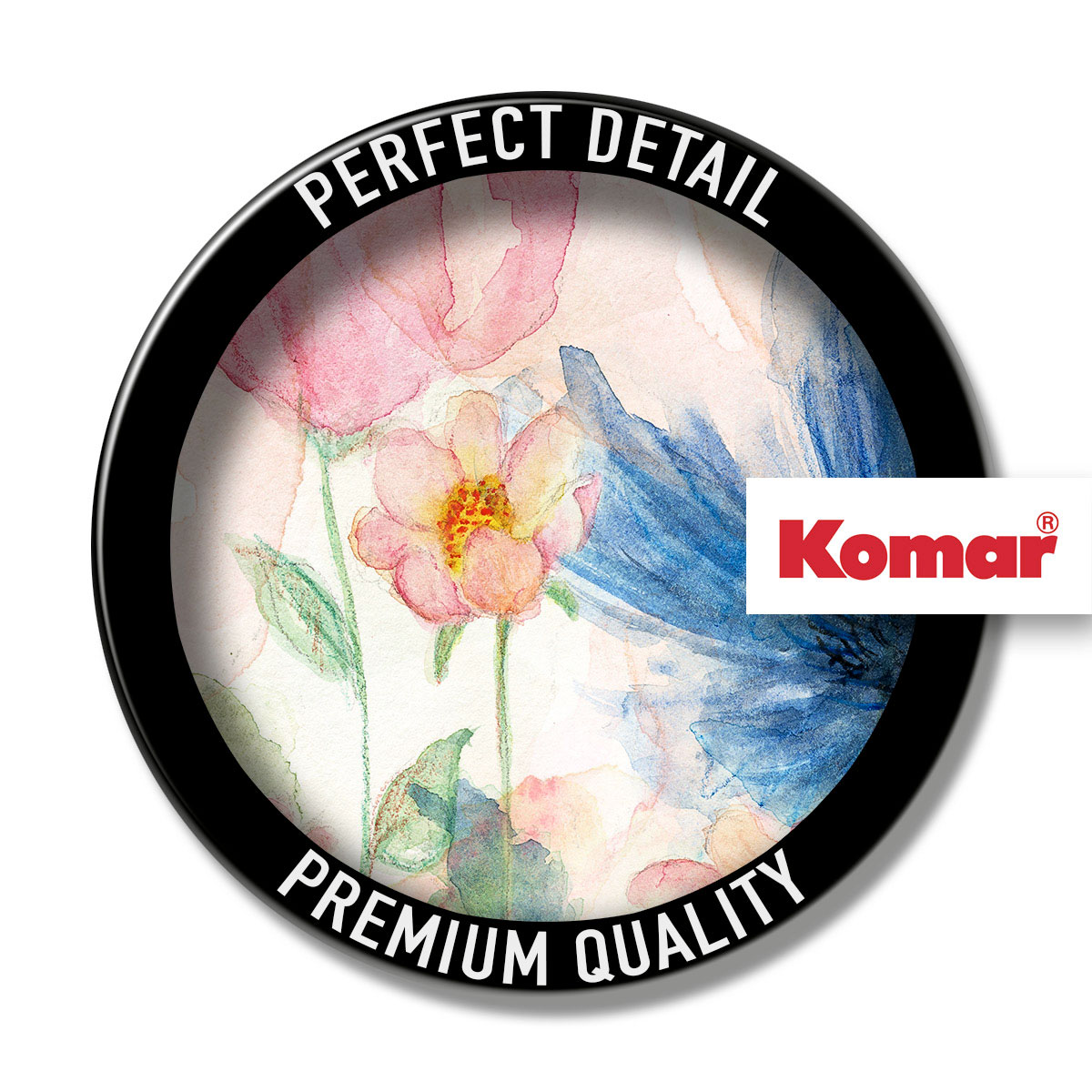 Komar  Selbstklebende Vlies Fototapete rund May Durchmesser 125 cm Bild 3