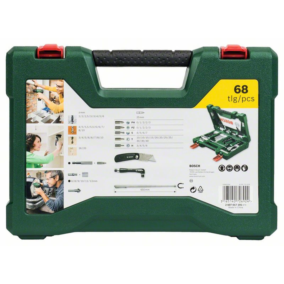 Bosch  Bohrer- und Bit-Set V-Line 68-teilig Bild 1