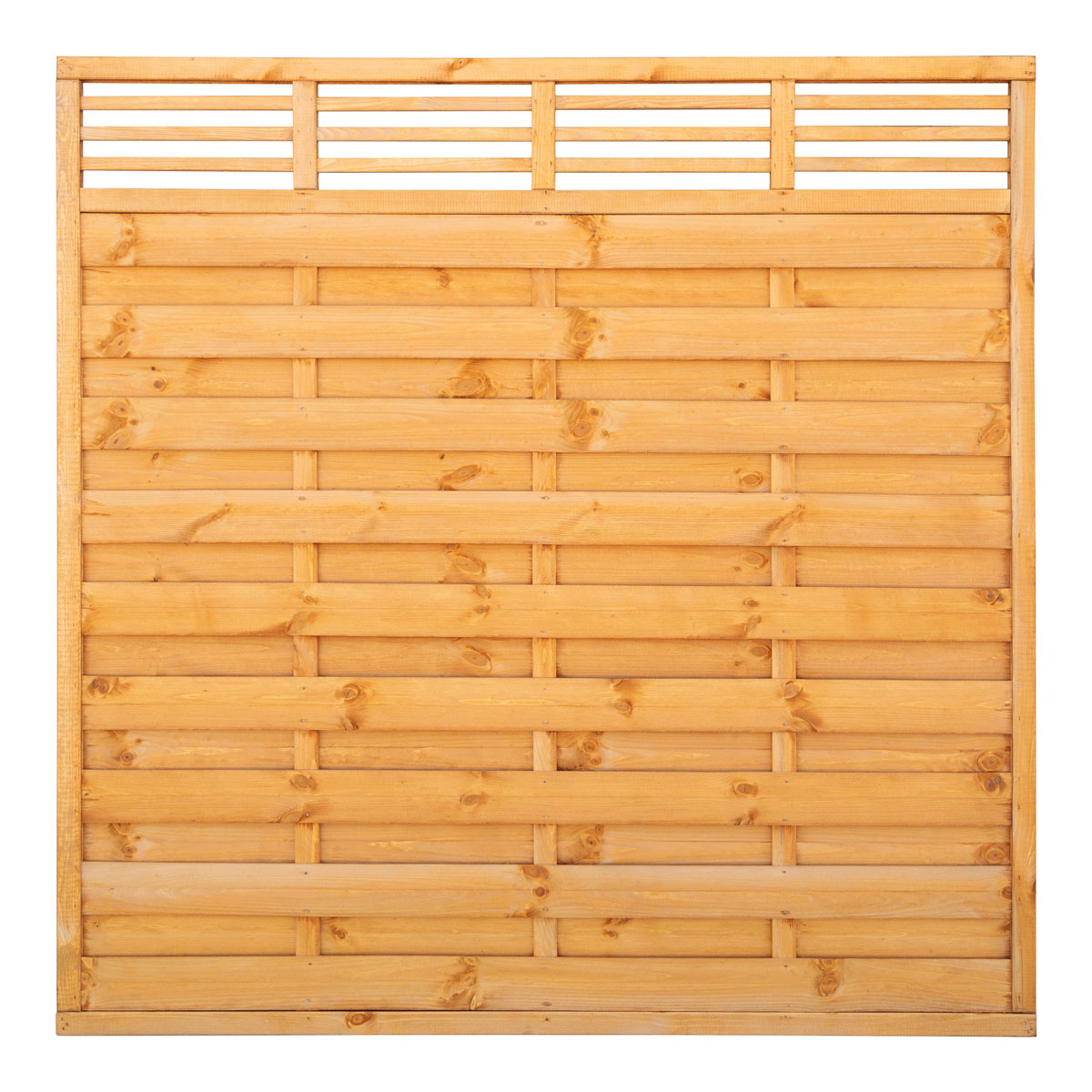 Grundelement breit Dichtzaun mit Gitter