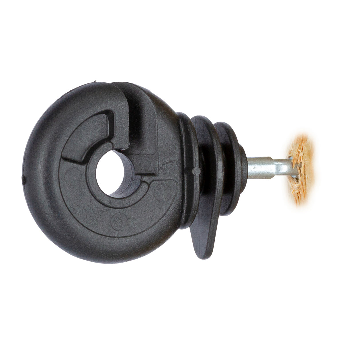 Ringisolator kompakt Durchmesser 5,3 mm schwarz 25 Stück