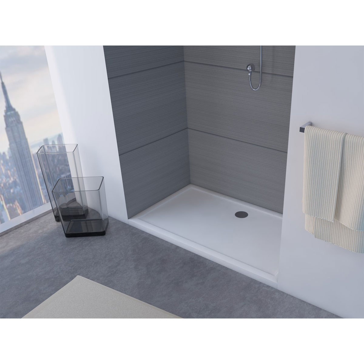 Aurlane Duschtasse Pure Acryl 140 x 80 cm Bild 4