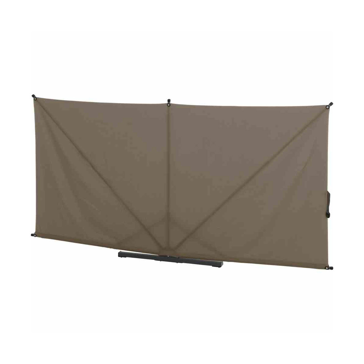 Siena Garden Faltbarer Sichtschutz Ben 150 x 280 cm taupe Bild 1