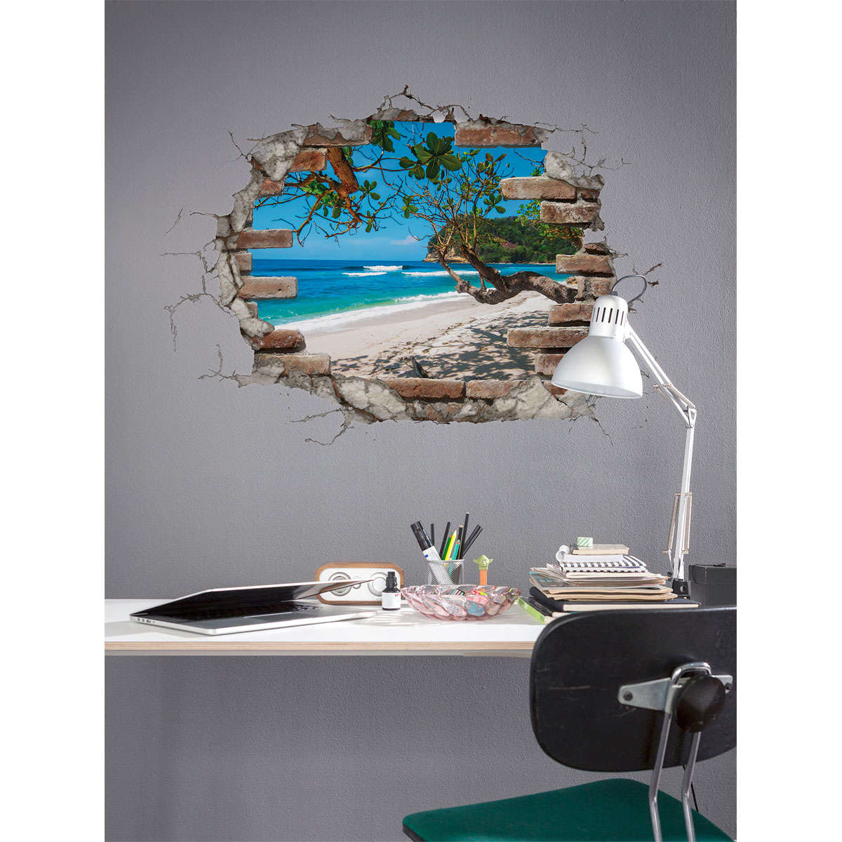 Komar  Wandtattoo Break Out 50x70 cm