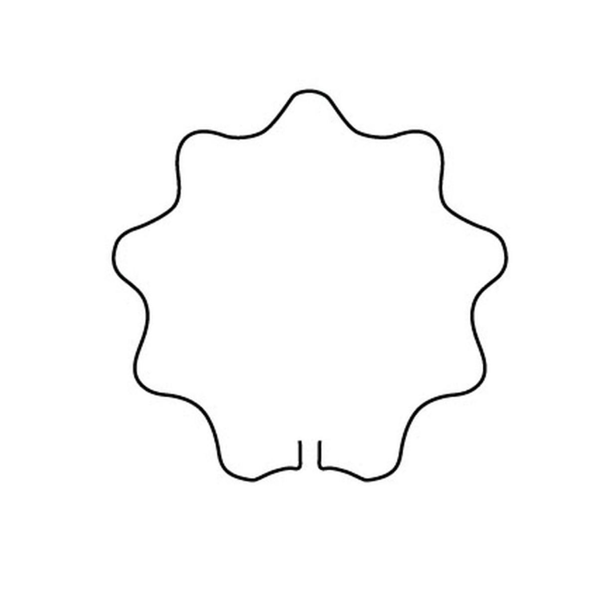 Stützring wellenform 34 cm