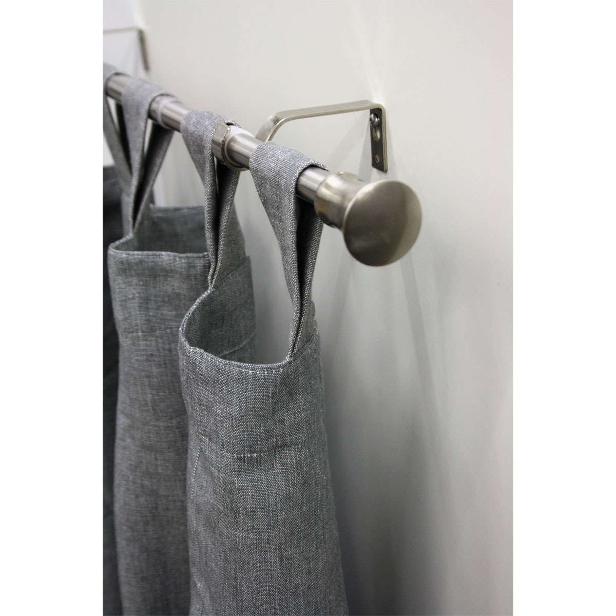 Gardinia Gardinenstange Konus Durchmesser 19/16 mm edelstahl 190-340 cm Bild 3