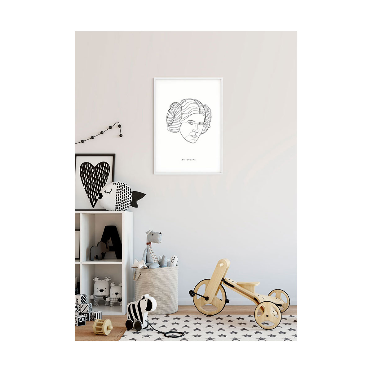 Komar  Wandbild Star Wars Classic Force Faces Leia 30x40 cm Bild 4