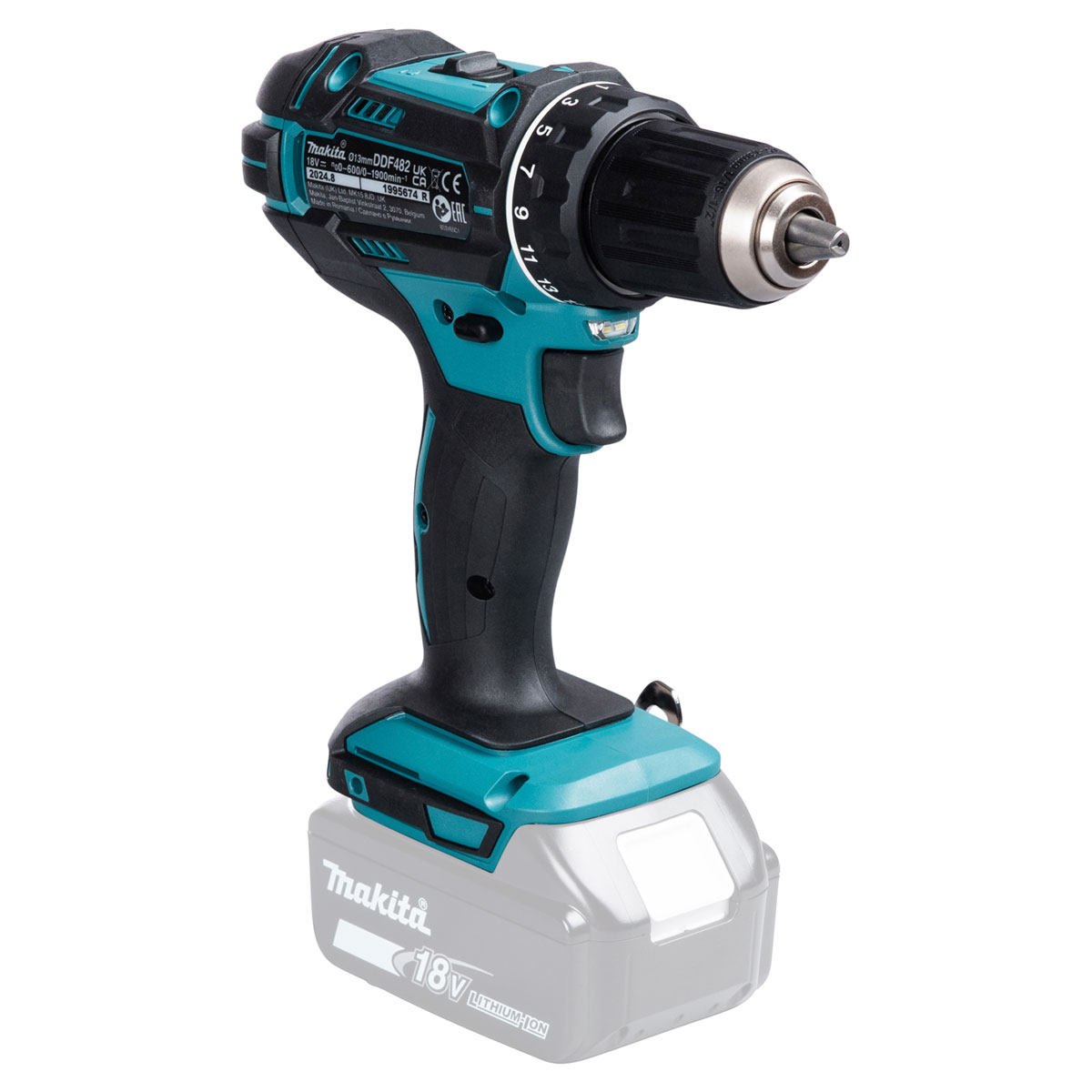 Makita Akku-Bohrschrauber 18V DDF482Z Bild 8