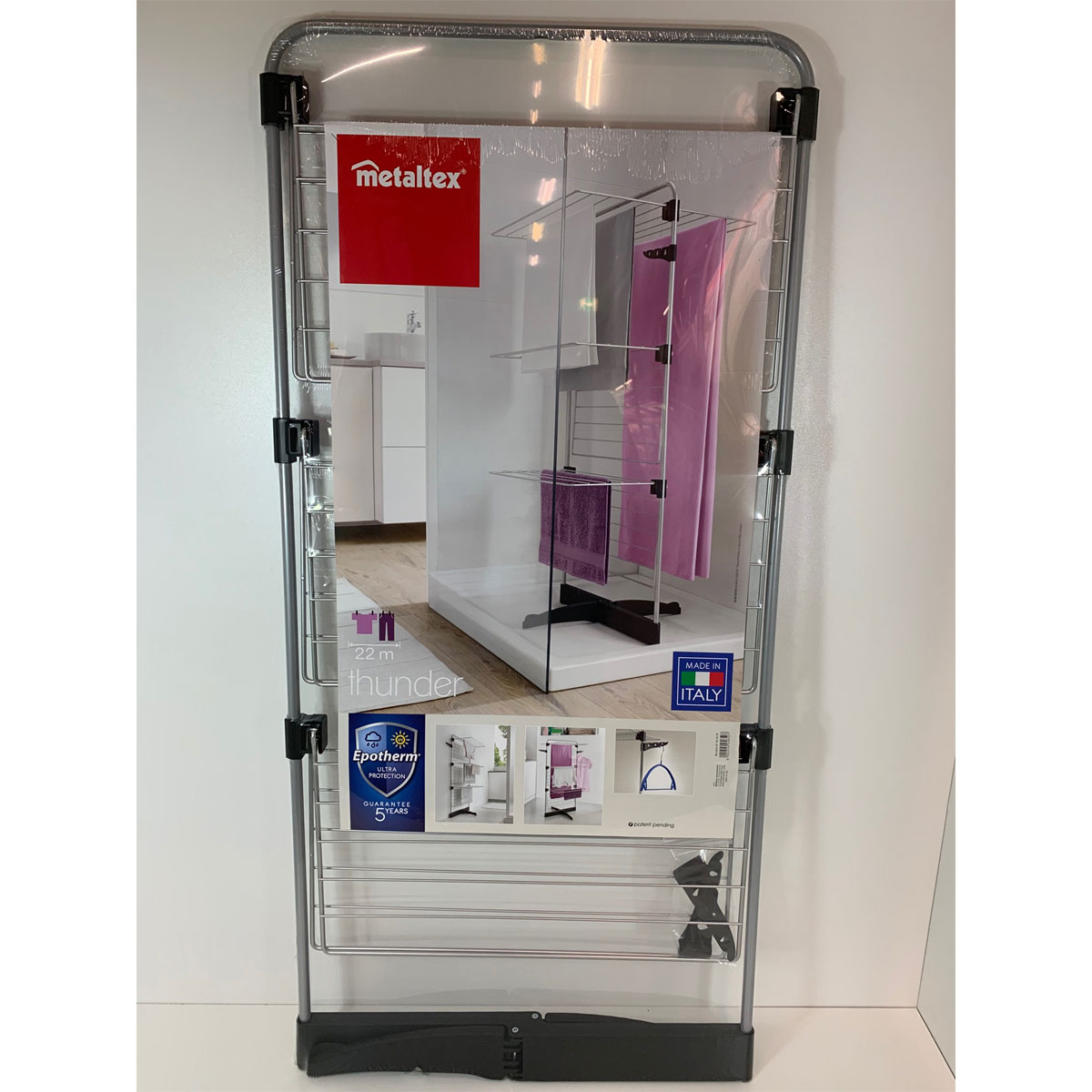 Metaltex Turmwäschetrockner Thunder 22 m