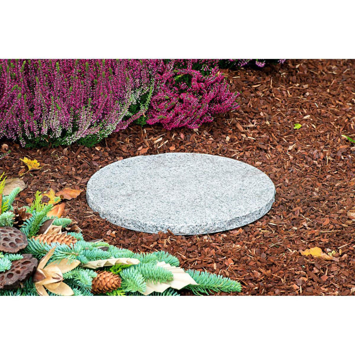 Wingart Granit-Trittstein Durchmesser ca 35 cm Bild 3